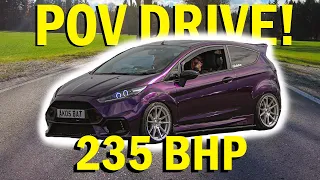 POV DRIVE! FORD FIESTA ST180 - STAGE 2! 235BHP!