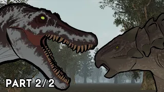 Spinosaurus vs Ankylosaurus | Animation (Part 2/2)