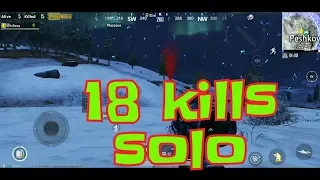 Pubgmobile 18kills solo - vikendi dark map