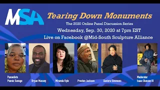 MSA Online Panel Discussion: Tearing Down Monuments