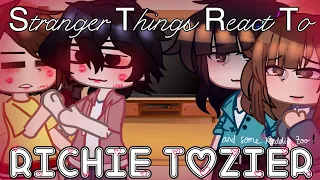 Stranger Things React To Mikes Past as Richie Tozier // Reddie //IT Chapter 1 & 2 Vids// Gacha Club