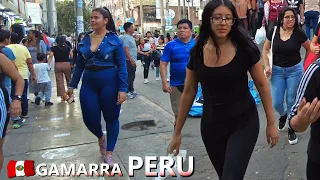 Lima Peru Walking Tour - Gamarra Centro |  La Victoria 🇵🇪 2024 4K