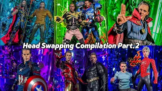 [Hot Toys]Head Swapping Compilation Part.2 #hottoyscollectibles #marvel #hottoys