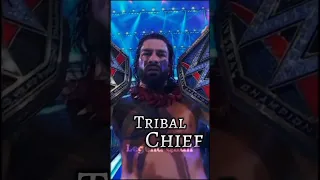 Roman X Tribal chief. He's dead #shorts #shortvideo #wwe