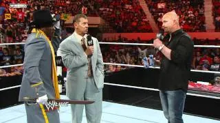 Raw: R-Truth tells Mr. McMahon and "Stone Cold" he secedes