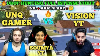 Unq gamer + Soumya yt vs Vision YT ðŸ”¥ fight - its ninja - unq gamer highlights #punjusquad