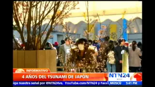 Cuatro años de la tragedia: Japón recuerda a más de 18.000 víctimas que dejó el devastador tsunami