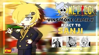 🚬•Vinsmoke Family react to Sanji•🚬[Español/English]|[All parts]