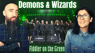 Demons & Wizards - Fiddler on the Green (REACTION) with my wife