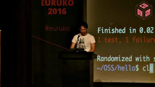 EuRuKo 2016 - Idioms for Building Distributed Fault–Tolerant Applications with Elixir by José Valim