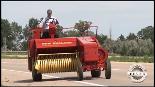 See A Rare Piece Of New Holland History -1965 Model 1281 Self-Propelled Baler