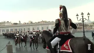 Cambio della Guardia Solenne in occasione della Festa del Tricolore