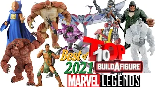 2021: Top 10 BEST BAF Marvel Legends Build-a-figure AOA Colossus Xemnu Mr. Hyde Stiltman Ursa Major