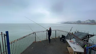 Sea Fishing a Spooky Calm Sea - Eastbourne Pier