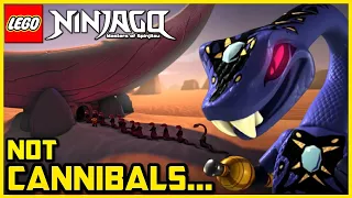 Ninjago: Pythor was the ONLY Anacondrai Cannibal...