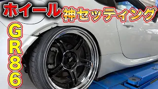 デモカーのGR86にSSRのホイールを！プロが選んだ最高のホイールがこれ！！SSR wheels for GR86!