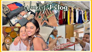 Shopping + Prepping + Packing for Indian Wedding  |  Weekly J vlog💕💃
