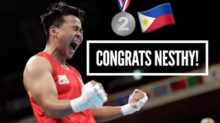 NESTHY PETECIO Gold Medal Fight vs Irie Sena of Japan in Tokyo 2020 Olympics Women’s Boxing Finals