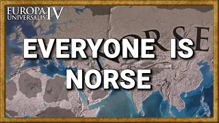 The whole world follows the Norse faith - An EU4 Timelapse