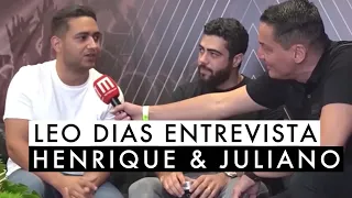 Leo Dias entrevista Henrique & Juliano (gravação do novo DVD em Brasília)