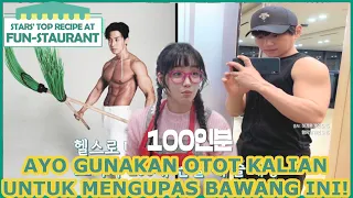 Ayo Gunakan Otot Kalian Untuk Mengupas Bawang Ini!|Fun-Staurant|SUB INDO|210226 Siaran KBS World TV|