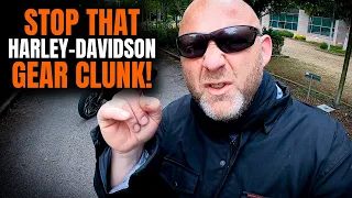 How To Avoid Harley Davidson First Gear Clunk Sound  | 1st Gear Hard Engagement Fix?