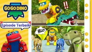 ⭐GOGODINO Episode Terbaik⭐Petualangan Locky dengan dinosaurus | Kartun Anak | Bahasa Indonesia