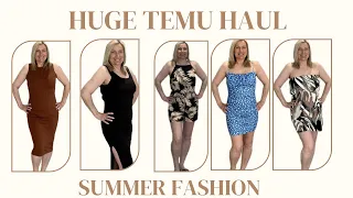 HUGE TEMU CLOTHING HAUL / SUMMER FASHION TRY ON 👗 / May 2024