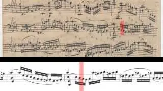 BWV 1011 - Cello Suite No.5 (Scrolling)