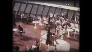 Old unseen cinefilm of QE2, 1969