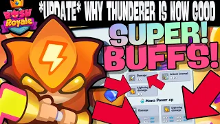 Rush Royale || *NEW*  ZAPPY META!  + TRAPPER BUFFS + WHY  THUNDERER IS NOW THE STRONGEST (#74)