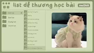 [Playlist speed up] học bài cùng list nhạc tràn ngập tình iu nhé 🌈 | Con Mèo Béo