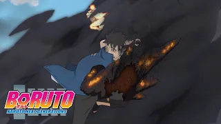 Kawaki protects Naruto and Himawari from Delta| Boruto: Naruto Next Generations Moments