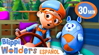 El mejor parque Blippi | Caricaturas infantiles | Moonbug en Español - Blippi Wonders