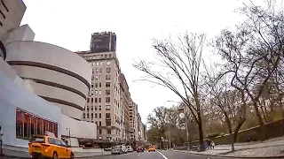 Around Central Park + 59th Street - NYC - April 2020 (Dash Cam)