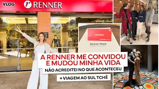 VLOG - A RENNER ME CONVIDOU PARA CONHECER O ESCRITÓRIO! TOUR PELA RENNER +VIAGEM  PARA BENTO!