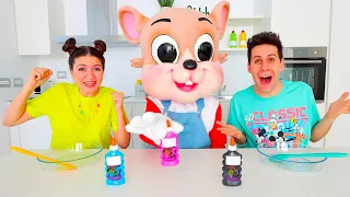 CICO SCEGLIE GLI INGREDIENTI DELLO SLIME CHALLENGE!