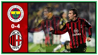 #Shevchenko Poker: Fenerbahce SK v AC Milan: 0-4 #UCL 2005-06 - English Commentary - FHD 1080P