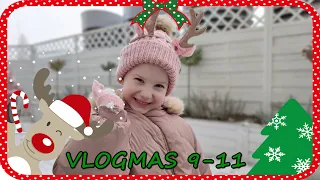 VLOGMAS #9-11 - Magiczny śnieg 😍 - zadziała się magia! | Ubieramy choinkę 🌲 | [9-11.12.2021]