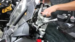 Rox Riser Video Review and Installation for BMW R1200GS Liquid Cooled by Adventure Designs