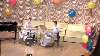 Лозбень Ф. - Грязнов Д.  Nils Rohwer Drumset - Duo №1