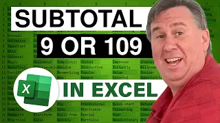 Excel Subtotal Showdown: 9 vs. 109 - Episode 2269