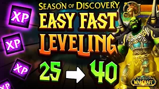 Leveling Made Easy: WoW SoD Phase 2 Speed Leveling Guide