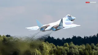 Unveiling Russia's Su-57E: The Ultimate Stealth Aircraft Hunter!