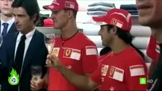 Jugones - Un mes del accidente de Schumacher