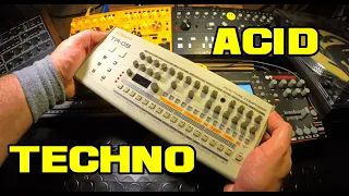 ACID TECHNO - DAWLESS TECHNO JAM / #octatrack  #techno #roland #acid #303 #behringer #tr909