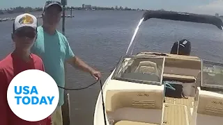 Florida officers borrow family's boat to chase down a stolen jet ski | USA TODAY