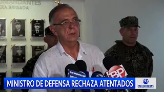 MinDefensa rechazó recientes atentados en el Cauca