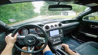 Ford Mustang GT Premium w/ 6 Speed Manual and Performance Pack: POV (ASMR)