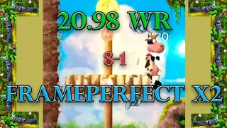 Super Cow Speedrun 8-1 Any% 20.98 (WR)